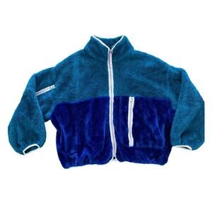 UGG Blue and Teal Fleece Jacket